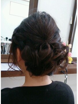 ファータヘアデザイン(FATA HAIR DESIGN) 編みアレンジ