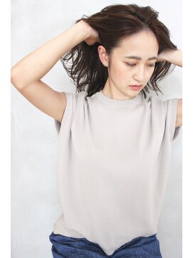 ソルト(Salt) Salt☆かき上げバング×ミディアムパーマ3