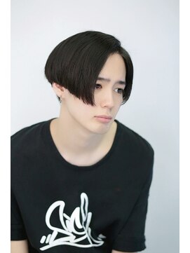 リップスヘアー 銀座(LIPPS hair) コナーマッシュ イメチェン オールバック 刈り上げ