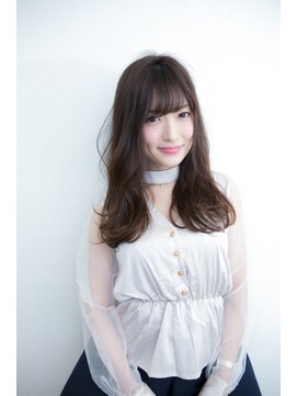 クラルス(Clarus) 大人かわいいふんわりフェザーロング【中山】