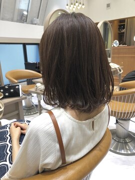 ロンド レグリーズ 立川(Lond leglise) 大人ボブ/ことりベージュ/伸ばしかけ／小顔〈深味信也〉