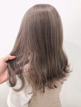 テラスヘア 新潟駅南(TERRACE hair) 王道人気!ミルクティーベージュ(ブリーチあり)