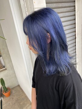 ナイーブヘアデザイン(NAiVE HAIR DESIGN) 【NAiVE hair】サファイアブルー