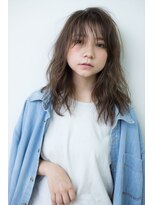 アグ ヘアー グスマン 西永福店(Agu hair guzman) セミウエットが可愛いルーズウエーブ