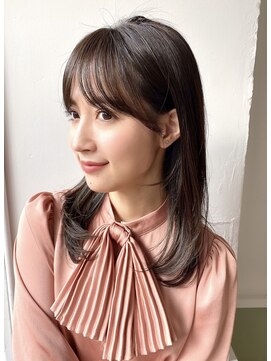 ハニーシブヤ(HONEY shibuya) 20代30代大人かわいいナチュラルストレート(徳永 りえこ)