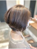 大人ショートボブ
