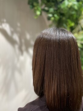 シェーヌ(CHAINE) 髪質改善縮毛矯正☆ミディアムヘアスタイル【勝田台】