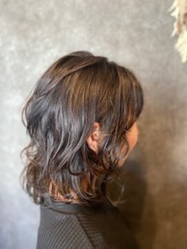 リッコ(Ricco) ウルフ bob パーマMIX