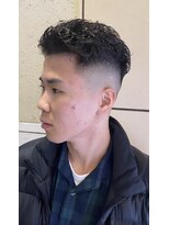 ドルクス 日本橋(Dorcus)&nbsp;宮城リョータ風スキンフェードパーマ　スラムダンク