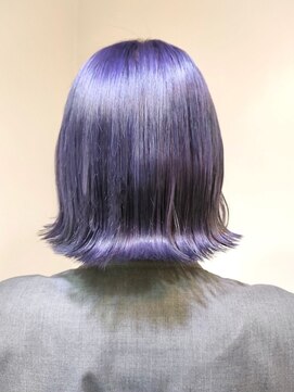 リリー シブヤ(Lilly shibuya) 【Lilly渋谷】#ペールパープル#ワンレングス#学割U24#韓国