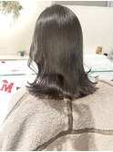 ◎ブリーチなし透明感カラー暗めオリーブベージュ