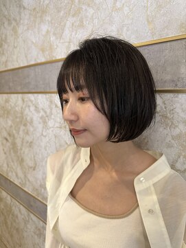 ロンド ストラーダ 心斎橋(Lond strada) モードヘアロング×美髪【髪質改善/縮毛矯正】