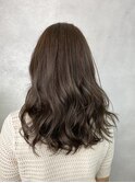 艶グレージュ・ラフウェーブ