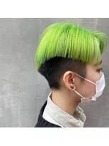 テーラヘアー 幕張本郷店(TELA HAIR)&nbsp;蛍光☆グリーン