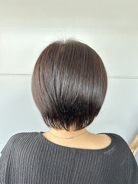 ヘアアンドメイク ムーア(Muuua) 丸みのあるショートヘア