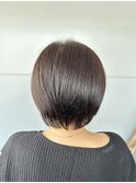 丸みのあるショートヘア