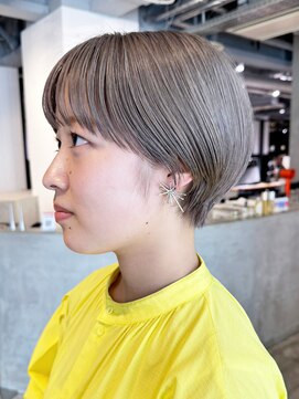 アルバム 新宿(ALBUM SHINJUKU) カジュアルショート_ピンクベージュインナーグレージュ_ba463401