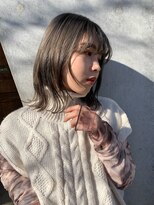 シエル 一社(cher)&nbsp;透明感クリアアッシュ＋ソフトウルフ