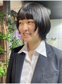 ショートからの伸ばしかけも可愛くカット◎【戸田雅子】