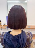 【白髪染め可】切りっぱなしショート ビフォアー＆アフター
