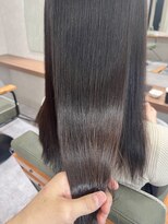 アンスリウム 吹田(Anthurium)&nbsp;ミディアムレイヤー/大人可愛い/髪質改善/シースルーバング