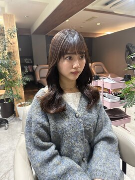 アミー 駒澤(Ammy komazawa) ムースをつけてドライヤーで乾かすだけ!コテ巻き風パーマ