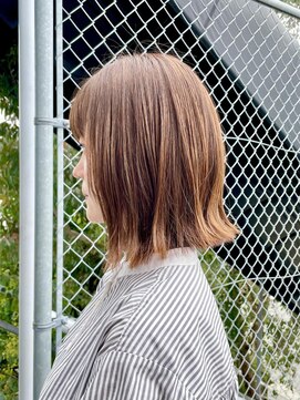 プライベートサロン キッテ(private salon kitte.) 切りっぱなしボブ
