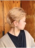 ハンサムショート/大人ショート/小顔ヘア/ショートボブ/20代30代