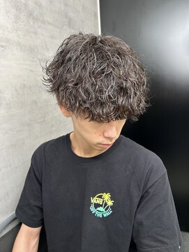 ネクスト 静岡店(NEXT) MEN'S HAIR カルマパーマ ダークアッシュ ニュアンスパーマ