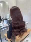 大人可愛い大人美人ふんわりカール小顔カットショコラアッシュ
