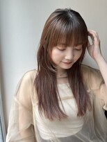 ガーランドギンザ(Garland Ginza)&nbsp;ロングレイヤー　フェイスレイヤー　暖色カラー