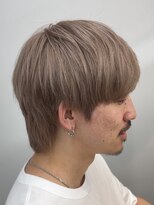 サロンドジョー(salon de joe)&nbsp;メンズカットブリーチダブルカラーハイライトハイトーンショート