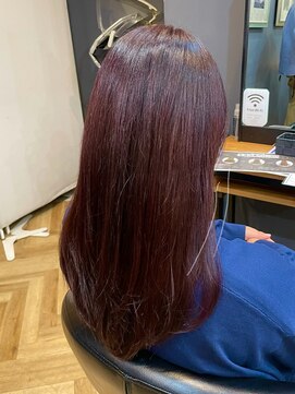 アルター(aL ter) 【ロングレイヤー×レッドブラウン】前髪/鎌取/林愛華