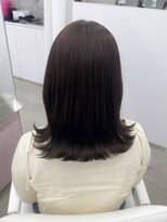 エヌアイ オモテサンドウ(ni omotesando)&nbsp;カジュアル外ハネ/ブラウン／冬カラー　上野