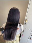 黒髪/ボブルフ/ネビージュ/小顔/ワンレン/髪質改善/