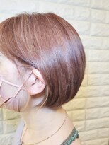 松本平太郎美容室 国立店 グラデーションボブ×イノア×ハイライト/30代40代50代60代