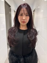 スノッブサンク(Snob ciNQ)&nbsp;レイヤーカット/ハッシュカット/ラベンダーカラー