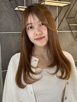 クーラ(Cura) 【Cura原宿】梅雨対策・酸性ストレートロング・顔周りレイヤー