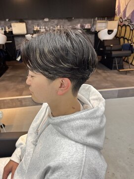 カーニー 錦糸町(kearny) メンズニュアンスパーマ　センターパート