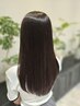 【つい触りたくなる美髪に】カット+ストレート+選べるトリートメント￥17600～