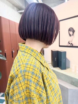 ノエ(noe) ホワイトグレージュ/デジタルパーマ/チェリーブラウン/栄k59