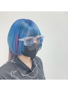 アルケム 学芸大学(AlChem) 【Hana指名】水色にちょっとピンク[学芸大学前/ハイトーン]