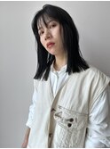 切りっぱなしミディアム