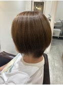 白髪ぼかしハイライト