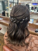 チューズデー(TUESDAY)&nbsp;ハーフアップ