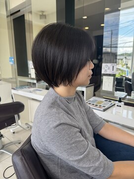 ハピネス 西大寺店(Happiness) 【20代・30代奈良】まとまり艶ショートボブ/髪質改善/うるは