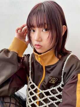 アッド バイ ケーツー(add by K-two) レイヤーカット/顔まわりカット/ミディアム