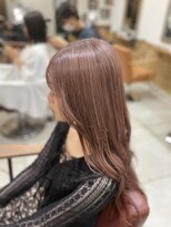 ノーム 横浜(NORM)&nbsp;ケアブリーチピンクベージュカラー