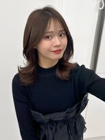 アマトウキョウスマートサロン(AMA TOKYO×Smart Salon) くびれレイヤー/顔まわりカット/レイヤーカット/小顔ヘア