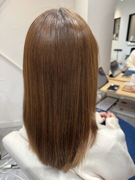 髪質改善ストレート